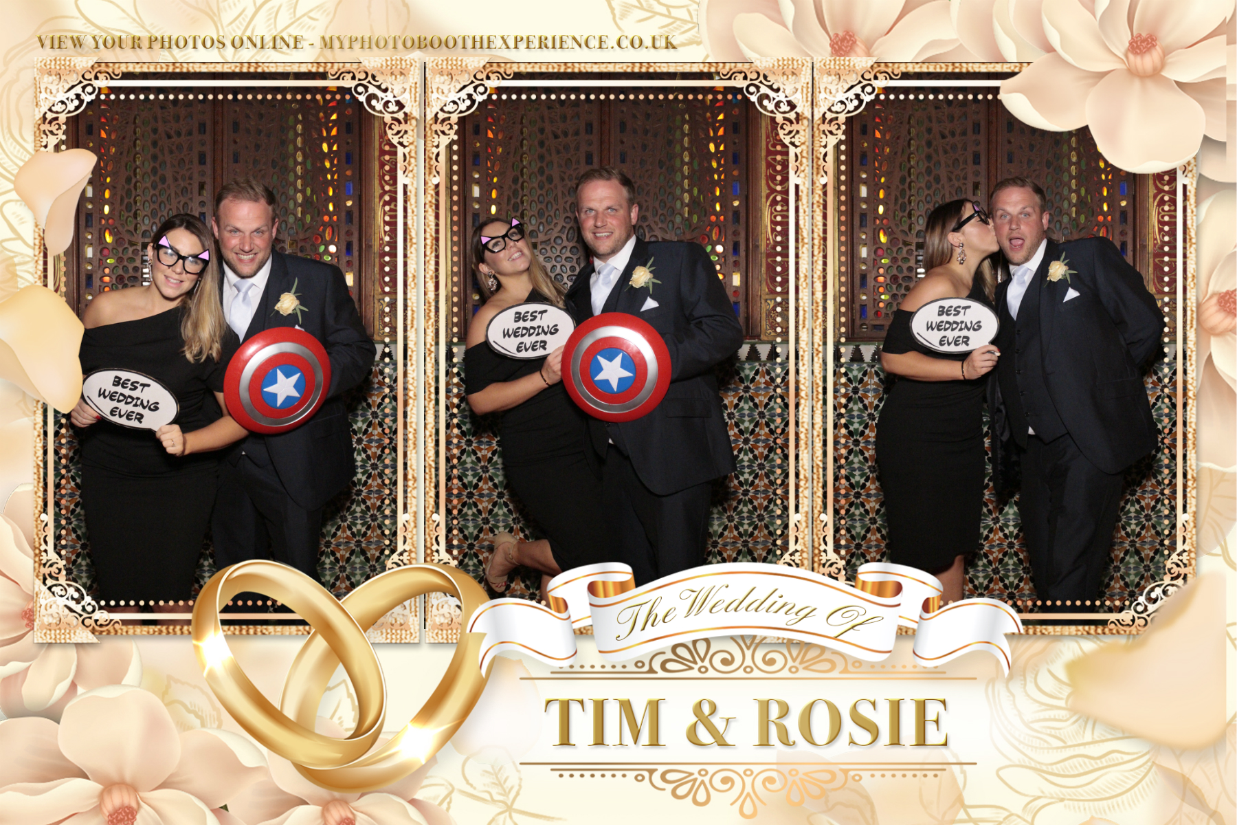 Tim & Rosie's Wedding | View more photos from the event at gallery.myphotoboothexperience.co.uk/u/MyPhotoBoothExperienceLtd/Tim-Rosies-Wedding